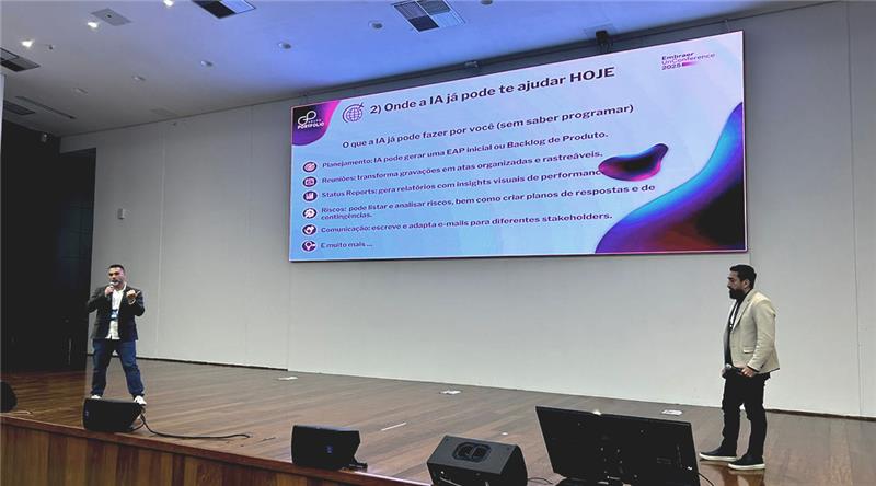 Especialistas do Grupo Portfolio palestram na Embraer UnConference 2025