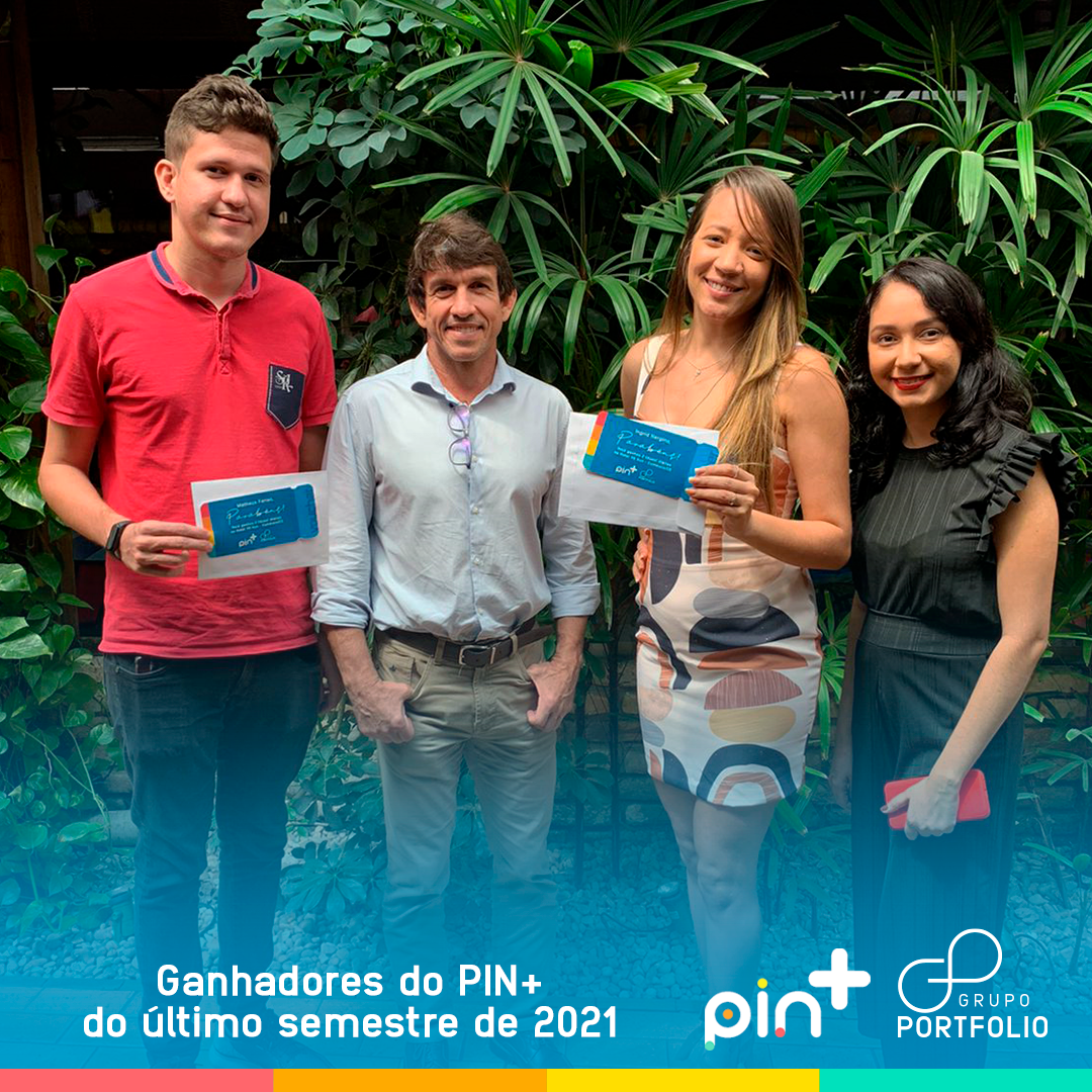 Ganhadores do PIN+ Semestral participam de almoço com a Diretoria