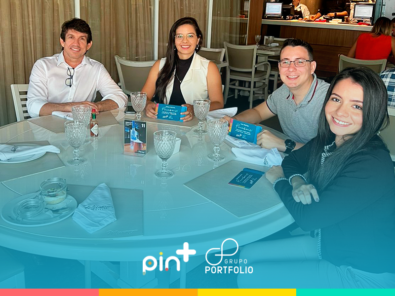 Ganhadores do PIN+ semestral participam do primeiro Almoço com a Diretoria de 2022
