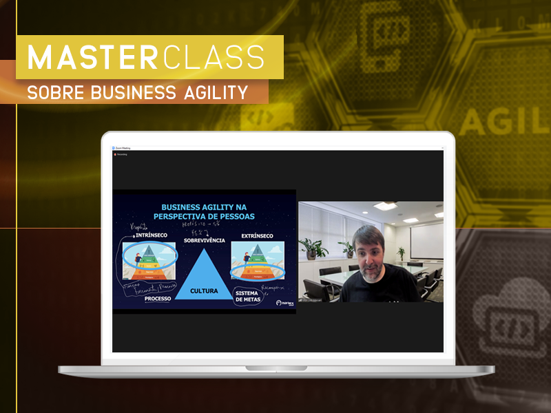 Vitor Massari fala sobre os desafios da agilidade em Masterclass sobre business agility